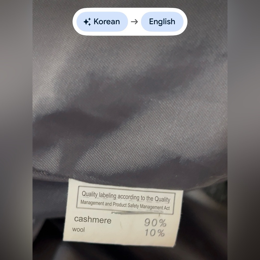 Women's Gray Coat - Picture 10 of 12